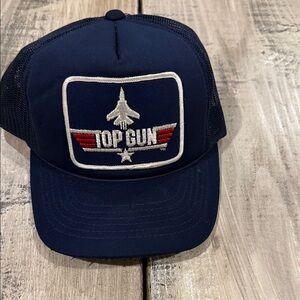 Top Gun Navy Blue Trucker Hat